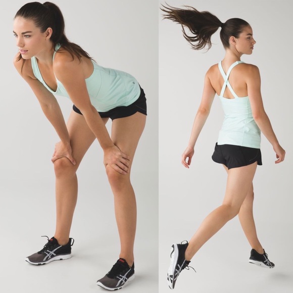 lululemon athletica Tops - EUC | RARE Lululemon Kanto Catch Me Tank *Full-On Luxtreme | Sea Mist | Size 8